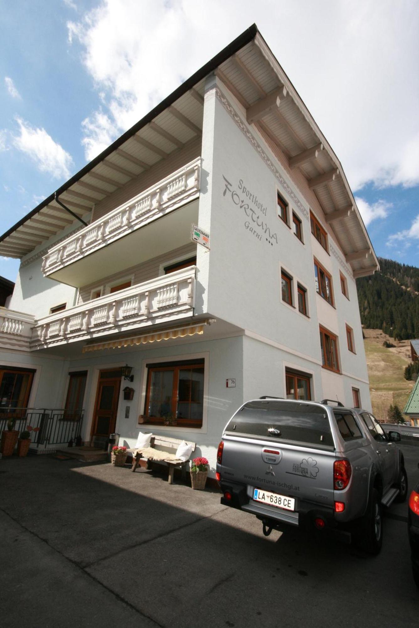 Fortuna Apart Hotel B&B Ischgl Exteriör bild